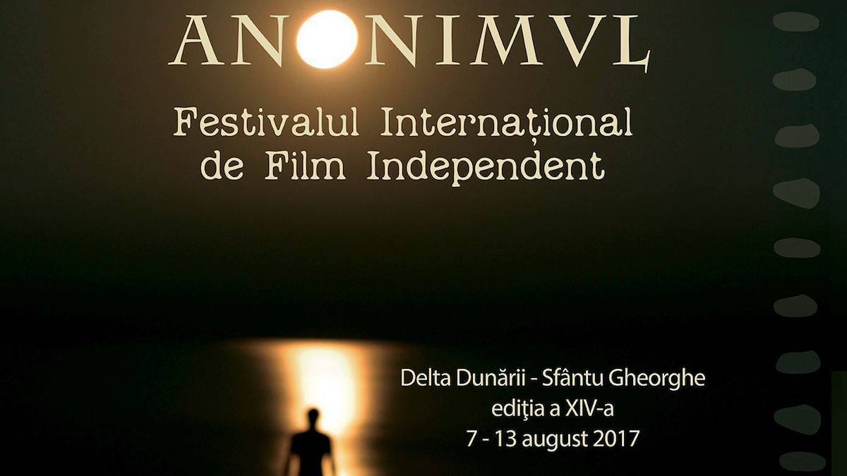Afișului ediției din 2017 a Festivalului de Film "Anonimul"