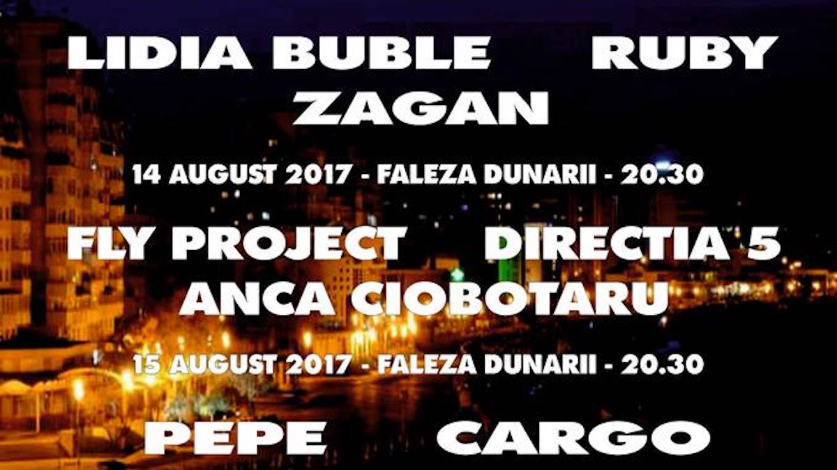 Afișul evenimentului "Zilele Municipiului Tulcea 2017"