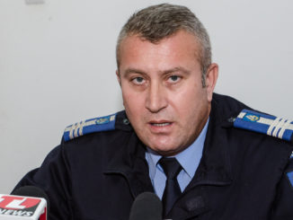 Colonel Ion Bordei, comandatul Inspectoratului Județean de Jandarmi Tulcea. FOTO Cătălin Schipor