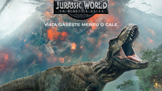 Afișul filmului "Jurassic World". FOTO Coral Plaza Mall