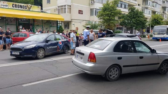 Accident pe strada Isaccei din Tulcea