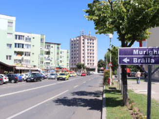 Centrul municipiului Tulcea. FOTO Adrian Boioglu