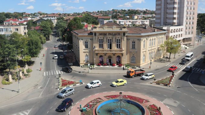 Centrul municipiului Tulcea. FOTO Adrian Boioglu