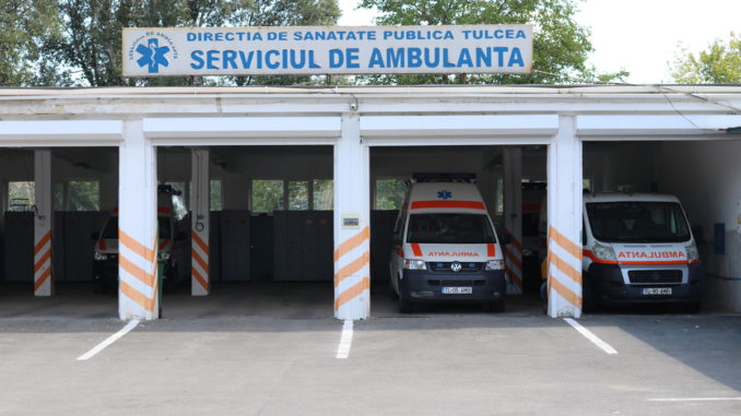 Ambulanța Tulcea. FOTO Adrian Boioglu