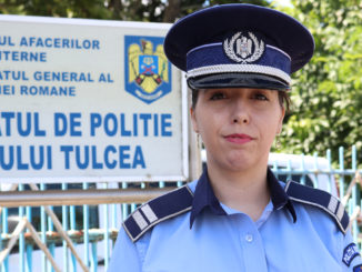 Amalia Ignatencu, purtător de cuvânt IPJ Tulcea. FOTO Adrian Boioglu