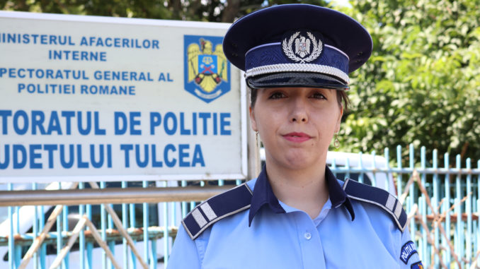 Amalia Ignatencu, purtător de cuvânt IPJ Tulcea. FOTO Adrian Boioglu