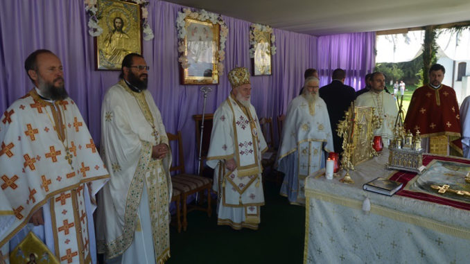 PS Visarion a participat la slujba de la Celic-Dere. FOTO Episcopia Tulcii