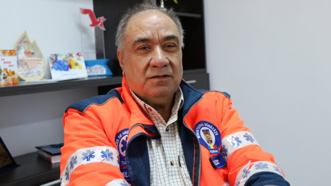 dr. Ali Kilo Salah Eddin, manager al Serviciului de Ambulanță Județean Tulcea. FOTO Adrian Boioglu