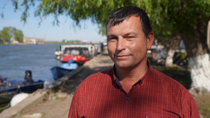 Ștefan Paul Ivanov, candidat la Consiliul Județean Tulcea. FOTO Mitică Raftu / TLnews.ro