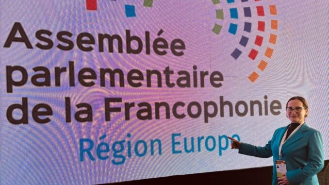 Provocările economice și reziliența Europei, teme centrale ale intervenției Elenei Doboș la Adunarea Regională a Francofoniei
