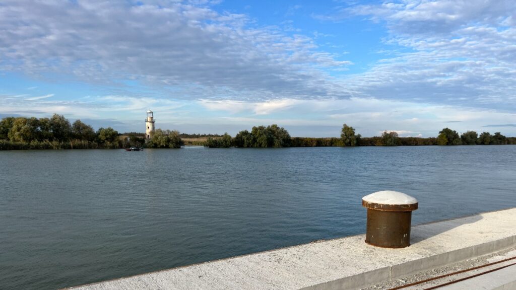 Portul din Zona Liberă Sulina. FOTO Liliana Boioglu