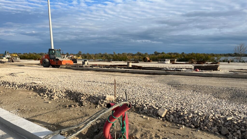 Portul din Zona Liberă Sulina. FOTO Liliana Boioglu