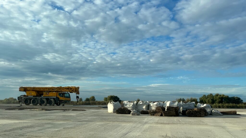 Portul din Zona Liberă Sulina. FOTO Liliana Boioglu