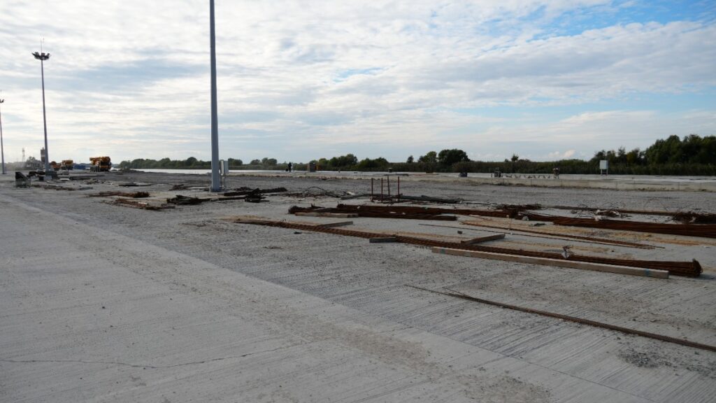 Portul din Zona Liberă Sulina. FOTO Ovidiu Oprea