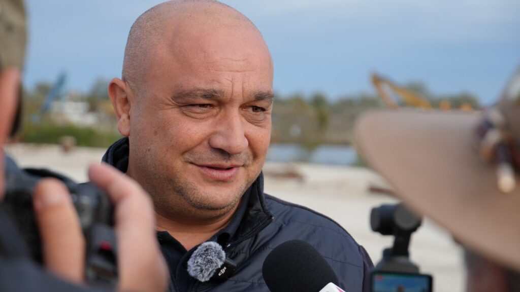 Dragoș Ioniță, director AZL Sulina. FOTO Ovidiu Oprea